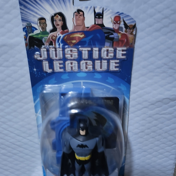 2003 Batman Mattel Justice League Unlimited Action Figure 4.5"NEW - Picture 7 of 9